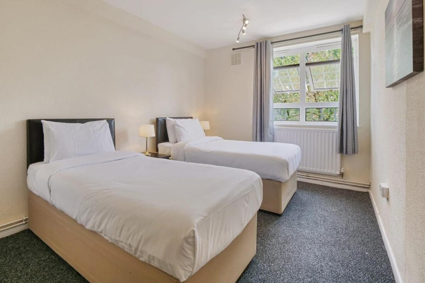 The Serene 2-Bedroom Flat W Free Street Parking Sutton  Luaran gambar